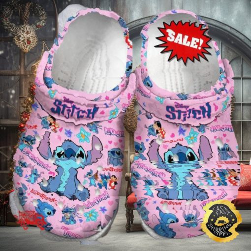 Disney Lilo And Stitch Valentine Clogs Shoes