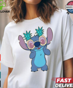 Disney Lilo & Stitch Pineapple Glasses T Shirt