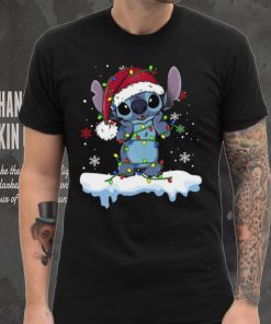 Disney Lilo and Stitch Santa Christmas Lights Shirt 7 Disney Lilo and Stitch Santa Christmas Lights Shirt