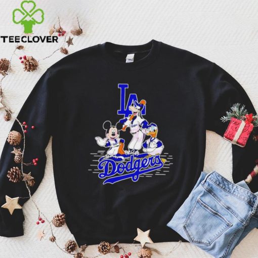 Disney Los Angeles Dodgers Mickey and Friends Baseball hoodie, sweater, longsleeve, shirt v-neck, t-shirt