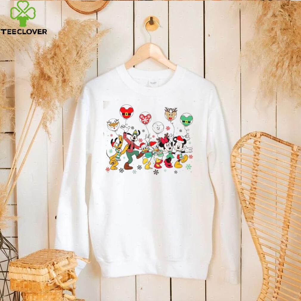 Disney, Mickey And Friends Christmas Shirt, Gift For Holiday