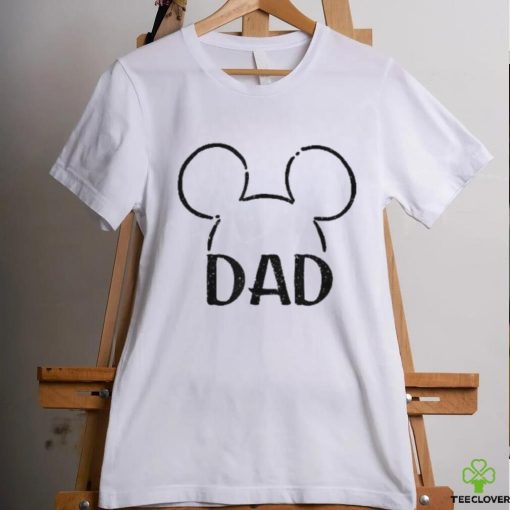 Disney Mickey And Friends Dad Ears Outline Logo Shirt