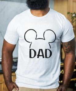 Disney Mickey And Friends Dad Ears Outline Logo Shirt