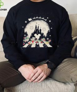 Disney Mickey And Friends Squad Abbey Road Christmas Shirt