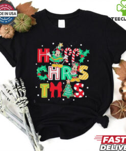 Disney Mickey And Minnie Happy Christmas shirt
