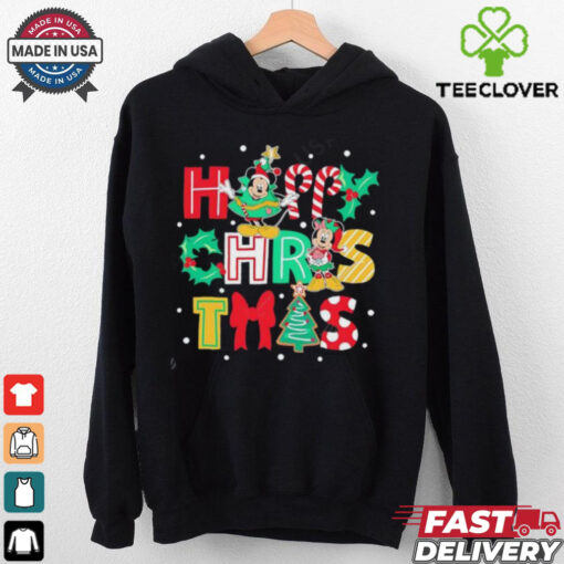 Disney Mickey And Minnie Happy Christmas shirt
