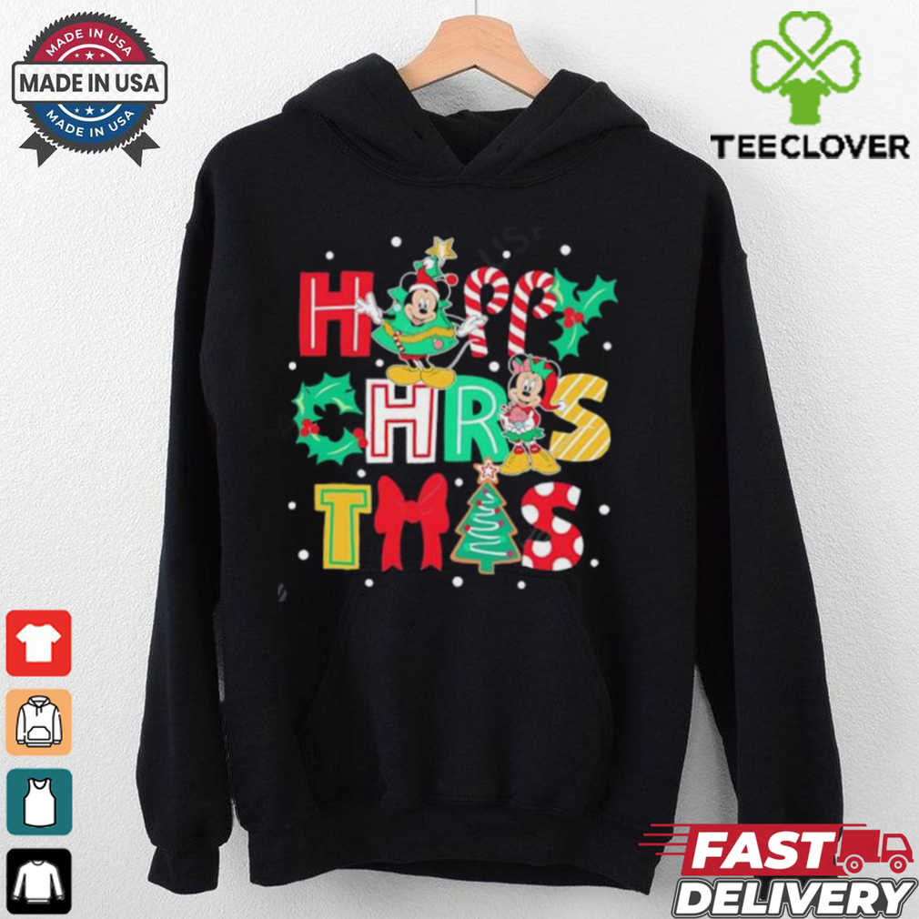 Disney Mickey And Minnie Happy Christmas shirt Disney Mickey And Minnie Happy Christmas shirt