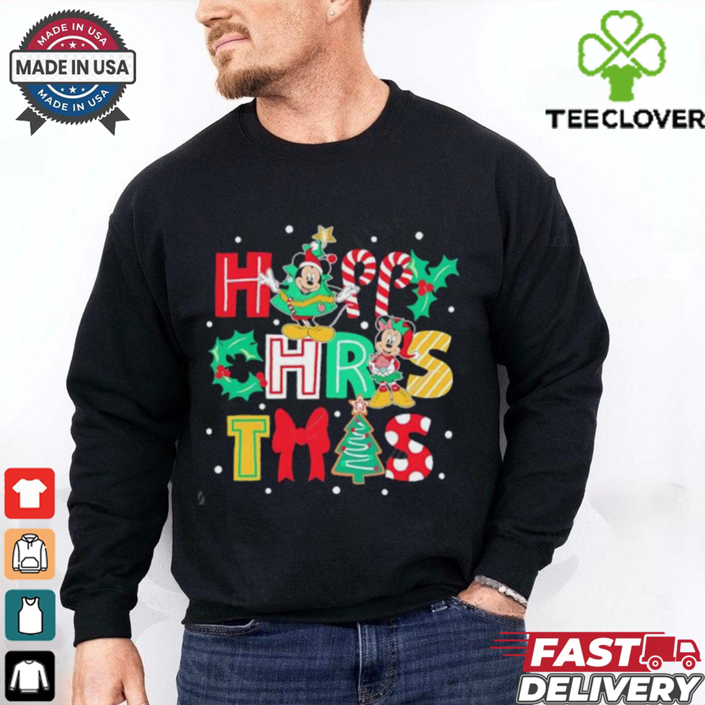 Disney Mickey And Minnie Happy Christmas shirt Disney Mickey And Minnie Happy Christmas shirt