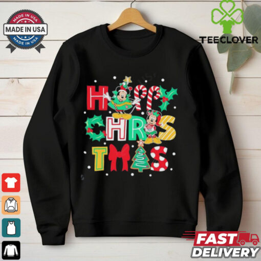 Disney Mickey And Minnie Happy Christmas shirt