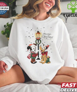 Disney Mickey And Pluto Christmas Shirt