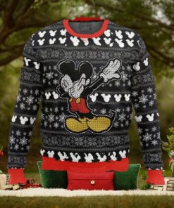 Disney Mickey Dabbing 2024 Holiday Gift Ugly Christmas Sweater