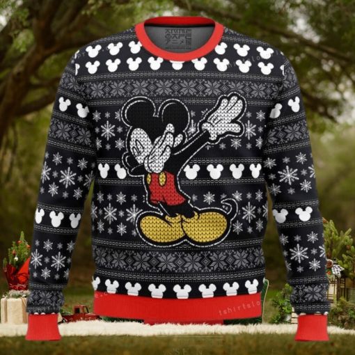 Disney Mickey Dabbing Ugly Sweater Party