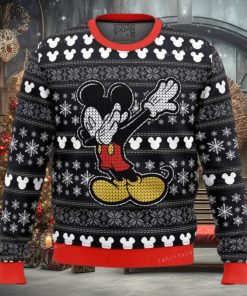 Disney Mickey Dabbing Ugly Sweater Party