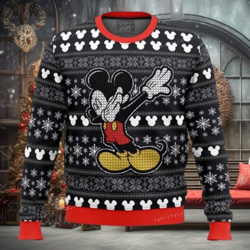 Disney Mickey Dabbing Ugly Sweater Party