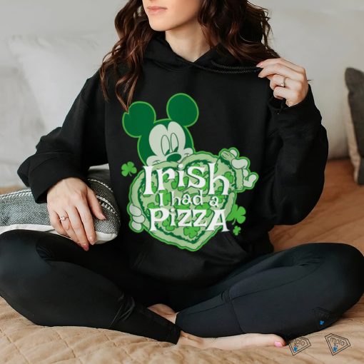 Disney Mickey Irish I Had Pizza St Patrick’s Day T Shirt