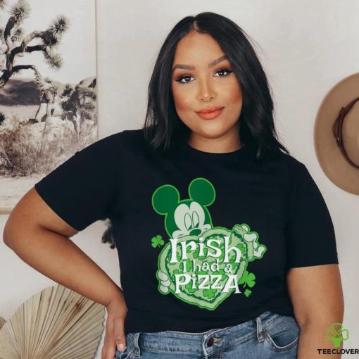 Disney Mickey Irish I Had Pizza St Patrick’s Day T Shirt