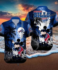 Disney Mickey Mouse Buffalo Bills Hawaiian Shirt NFL Gifts