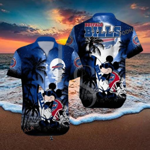 Disney Mickey Mouse Buffalo Bills Hawaiian Shirt NFL Gifts