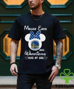 Disney Mickey Mouse Ears and Golden State Warriors Kind Of Girl shirt
