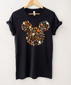 Disney Mickey Mouse Halloween Ghosts Pumpkins Spiders T Shirt