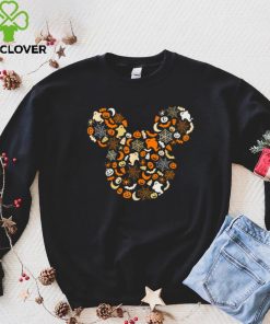 Disney Mickey Mouse Halloween Ghosts Pumpkins Spiders T Shirt