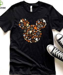 Disney Mickey Mouse Halloween Ghosts Pumpkins Spiders T Shirt