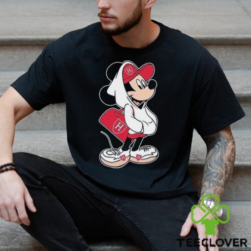 Disney Mickey Mouse NCAA Harvard Crimson t hoodie, sweater, longsleeve, shirt v-neck, t-shirt