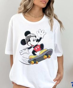 Disney Mickey Mouse Skateboarding Cartoon shirt