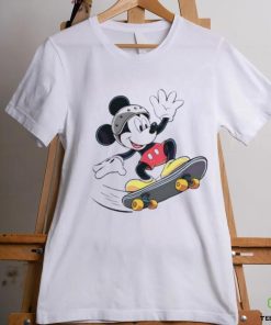 Disney Mickey Mouse Skateboarding Cartoon shirt
