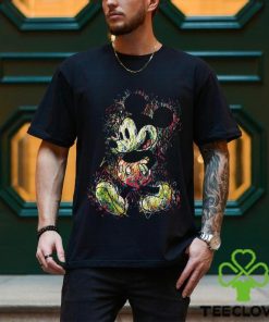 Disney Mickey Mouse Tropical Mint Green T Shirt