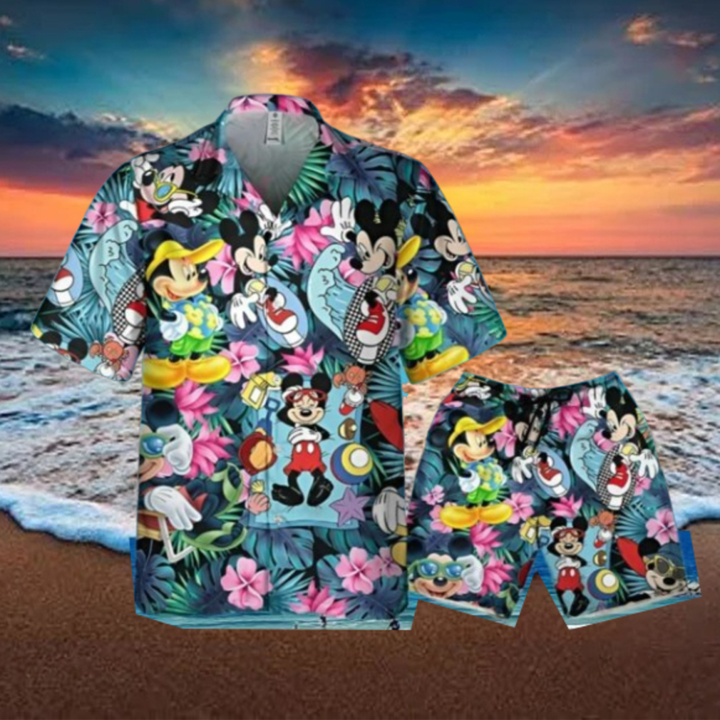 Disney Mickey Mouse Tropical Summer Vacation Hawaii Shirt Disney Mickey Mouse Tropical Summer Vacation Hawaii Shirt