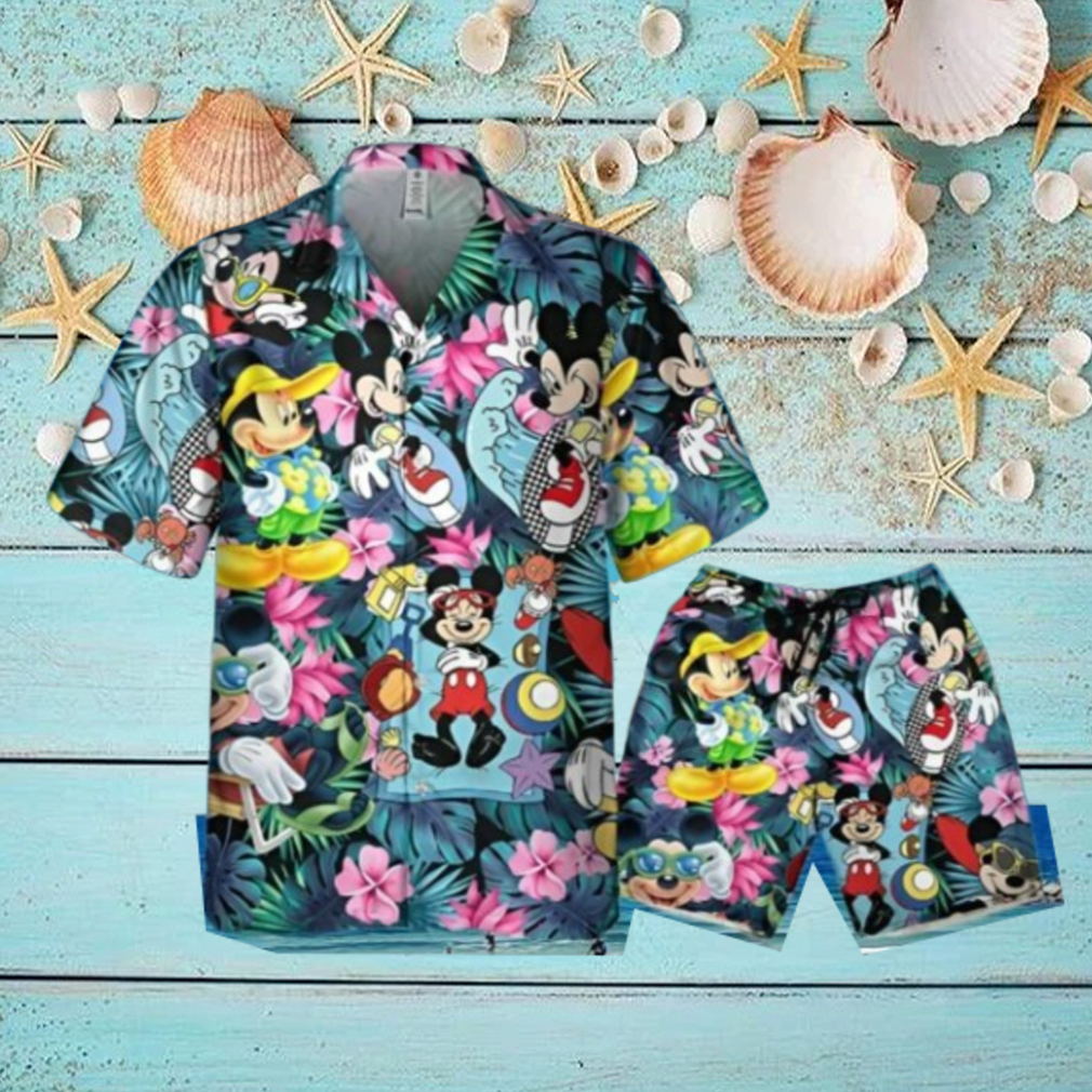 Disney Mickey Mouse Tropical Summer Vacation Hawaii Shirt Disney Mickey Mouse Tropical Summer Vacation Hawaii Shirt