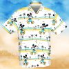 Disney Mickey Mouse Walking On Beach Hawaiian Shirt