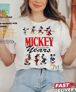 Disney Mickey Mouse through the Years shirt
