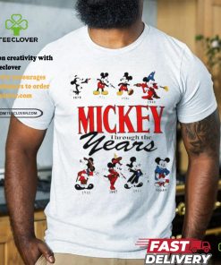 Disney Mickey Mouse through the Years shirt