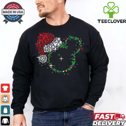 Disney Mickey Santa Christmas Shirt