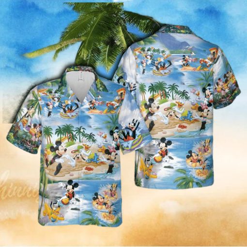 Disney Mickey Shirt Mickey And Friends Summer Vacation Shirt Mickey Hawaiian Shirt