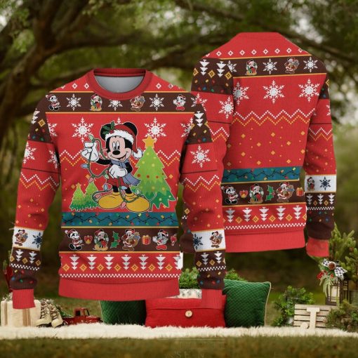 Disney Mickey Style 7 Ugly Christmas Sweater Holiday For Men And Women