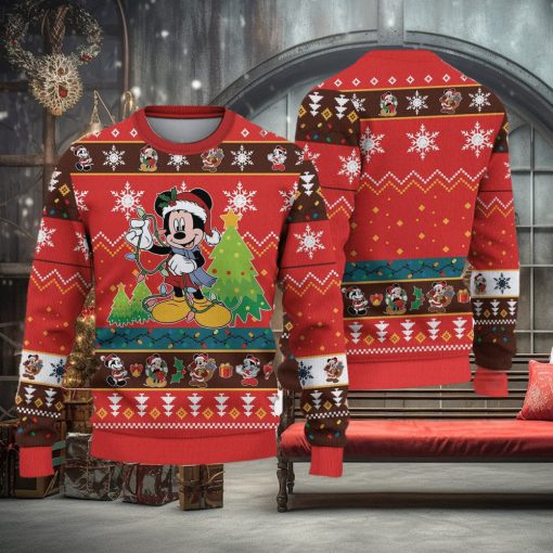 Disney Mickey Style 7 Ugly Christmas Sweater Holiday For Men And Women