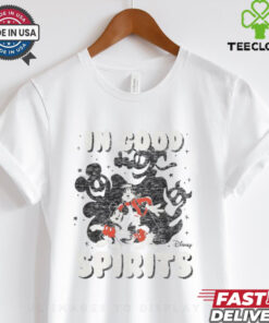 Disney Mickey and Friends In Good Spirits T Shirt
