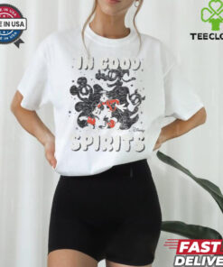Disney Mickey and Friends In Good Spirits T Shirt