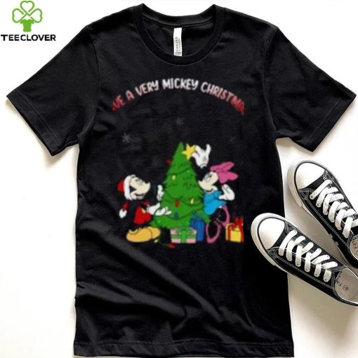 Disney Minnie Mouse And Christmas Tree T Shirt, Minnie Mouse Christmas Shirt