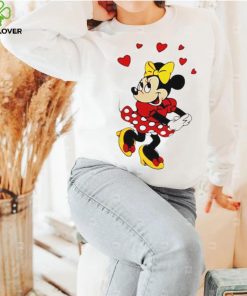 Disney Minnie Mouse Christmas Bow T Shirt, Minnie Mouse Christmas Shirt