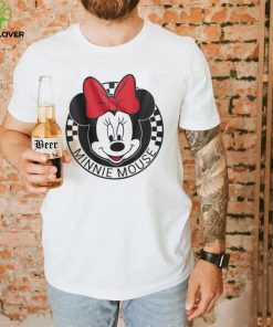 Disney Minnie Mouse Head Checkerboard T hoodie, sweater, longsleeve, shirt v-neck, t-shirt