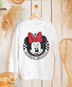 Disney Minnie Mouse Head Checkerboard T hoodie, sweater, longsleeve, shirt v-neck, t-shirt