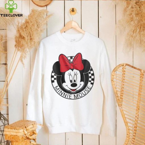 Disney Minnie Mouse Head Checkerboard T hoodie, sweater, longsleeve, shirt v-neck, t-shirt