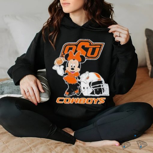 Disney Minnie Mouse Oklahoma State Cowboys Football 2023 Shirt