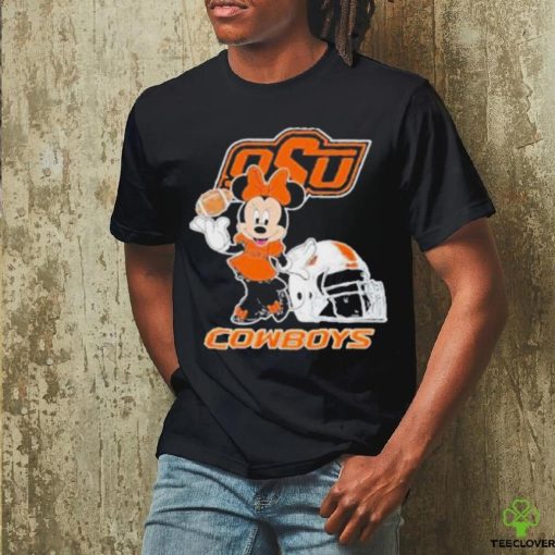 Disney Minnie Mouse Oklahoma State Cowboys Football 2023 Shirt