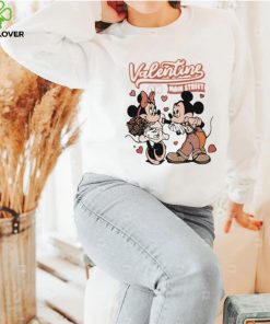 Disney Mouse Mickey and Minnie couple Valentine on main street hoodie, sweater, longsleeve, shirt v-neck, t-shirt