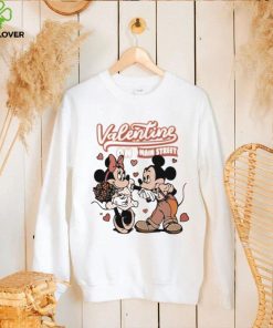 Disney Mouse Mickey and Minnie couple Valentine on main street hoodie, sweater, longsleeve, shirt v-neck, t-shirt